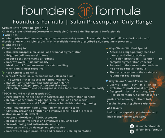 Brightening Serum Intensive (Salon Only) - Founder's Formula