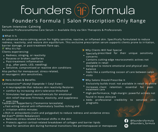 Calming Serum Intensive (Salon Only) - Founder's Formula