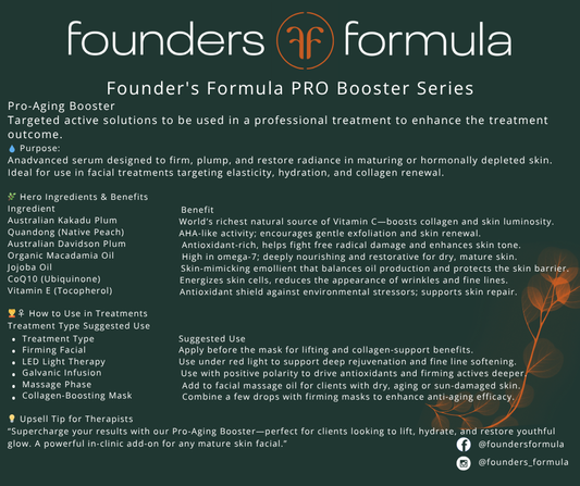 Pro-Aging Booster (Salon Only) - Founder's Formula