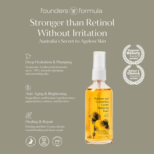 Purslane and Commelina Gentle Balancing Toner