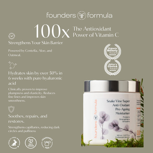 Snake Vine Super Anti-Oxidant Pro-Aging Moisturiser (Salon Only - 150g)
