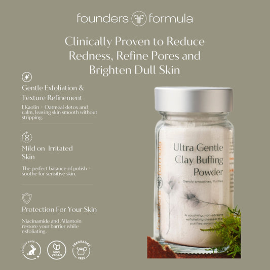 Ultra Gentle Australian Clay Exfoliating Cleanser for Inflamed Skin (Salon Only - 150g)