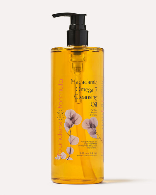 Macadamia Omega - 7 Organic Cleansing Oil 500mL (Salon Only)