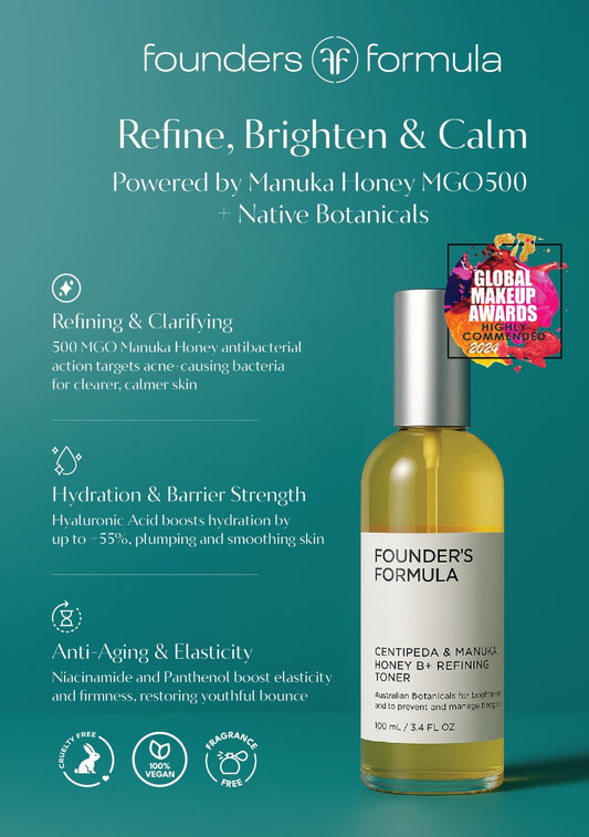 Centipeda and Manuka Honey B+ Refining Toner - 100ml