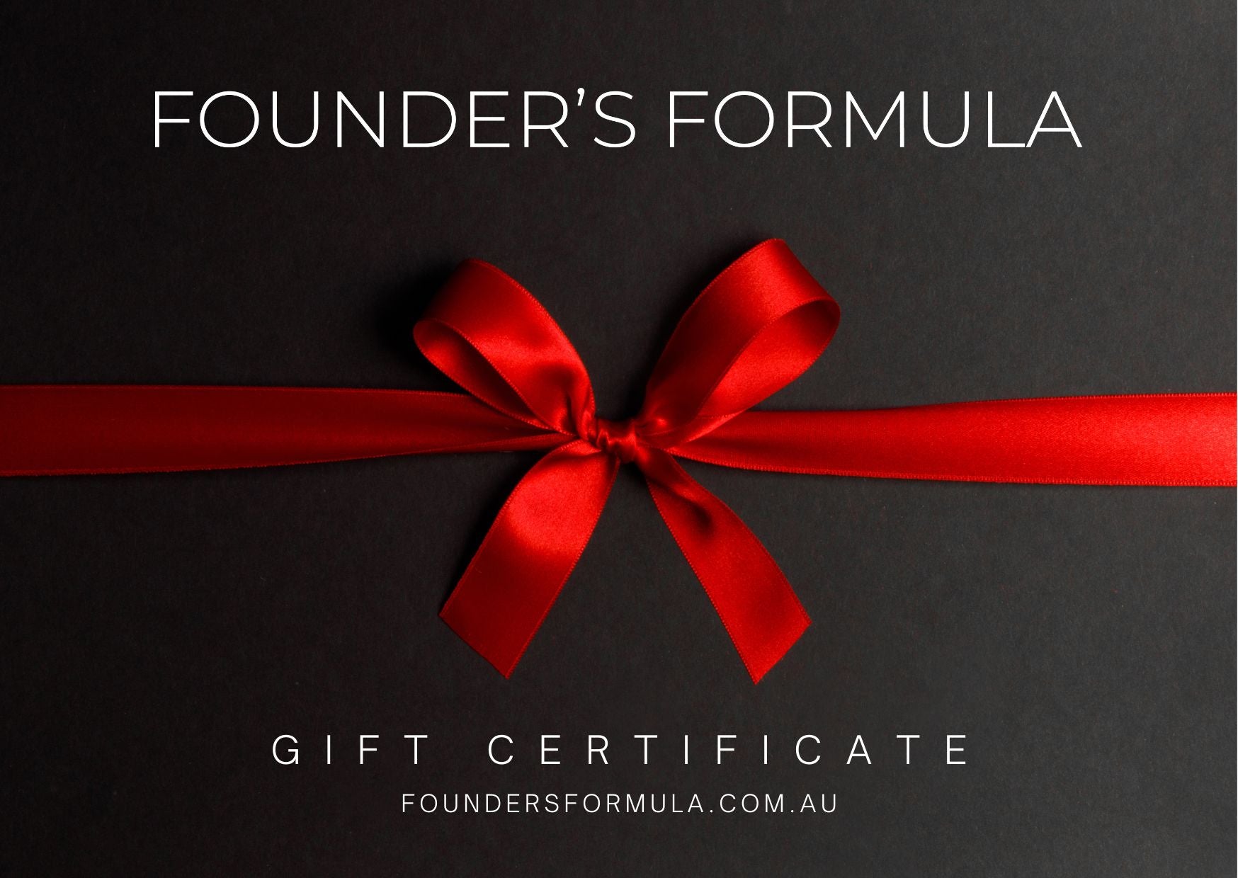 Founder's Formula Gift Card