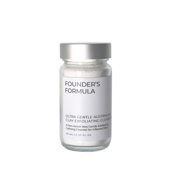 Ultra Gentle Australian Clay Exfoliating Cleanser for Inflamed Skin