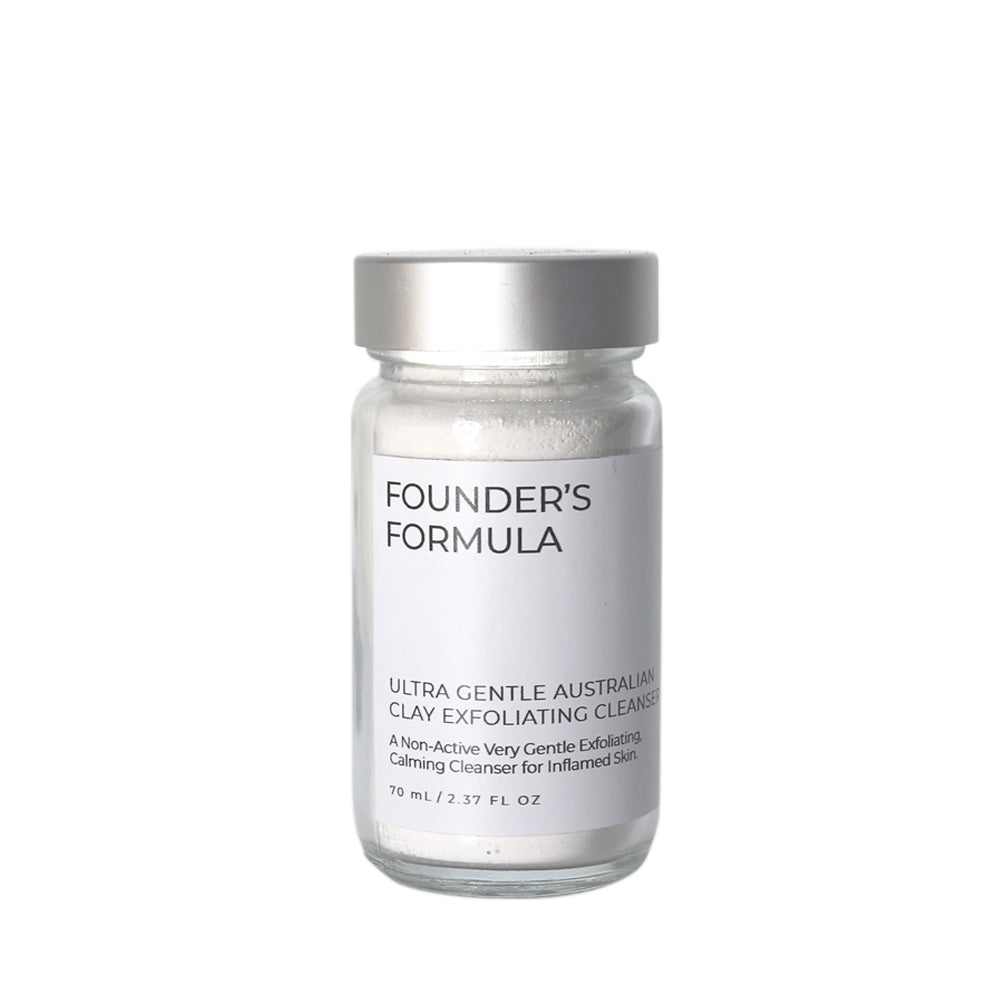 Ultra Gentle Australian Clay Exfoliating Cleanser for Inflamed Skin