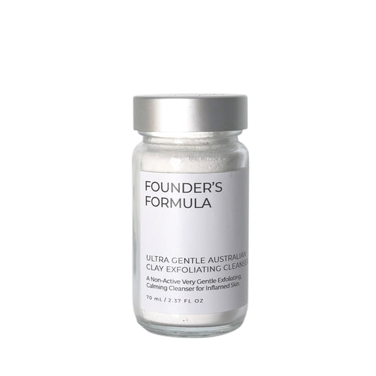 Ultra Gentle Australian Clay Exfoliating Cleanser for Inflamed Skin